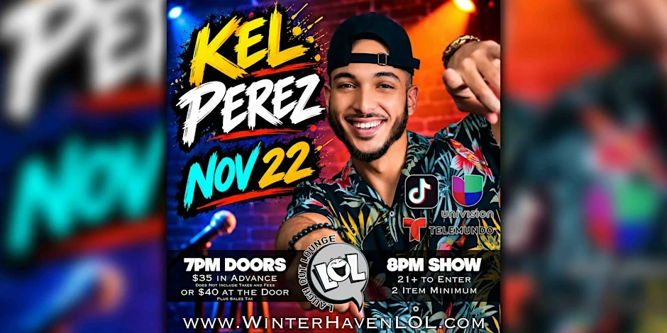 Poster for Kel Perez from TikTok!