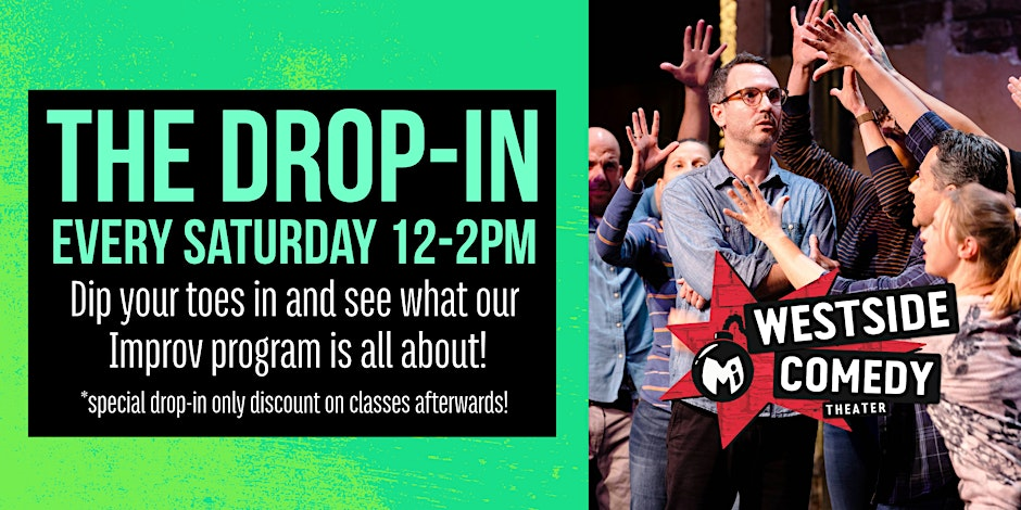 Poster for The Weekly Improv Drop-in Class
