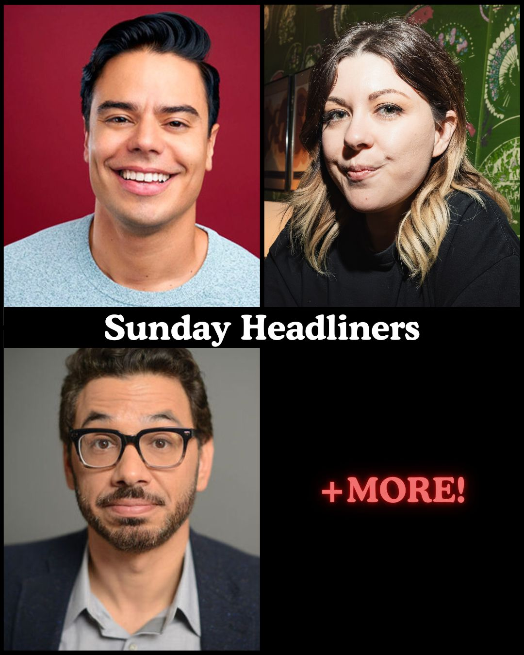 Poster for Sunday Headliners