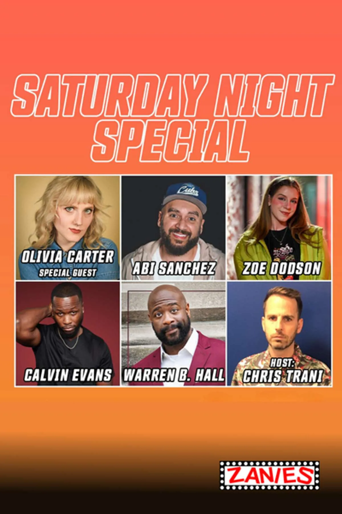 Poster for Saturday Night Special Showcase