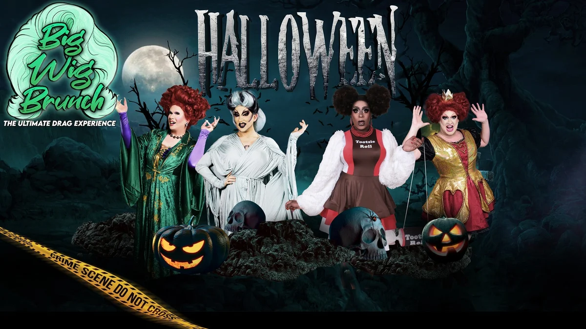 Poster for Big Wig Halloween Brunch: The Ultimate Drag Experience