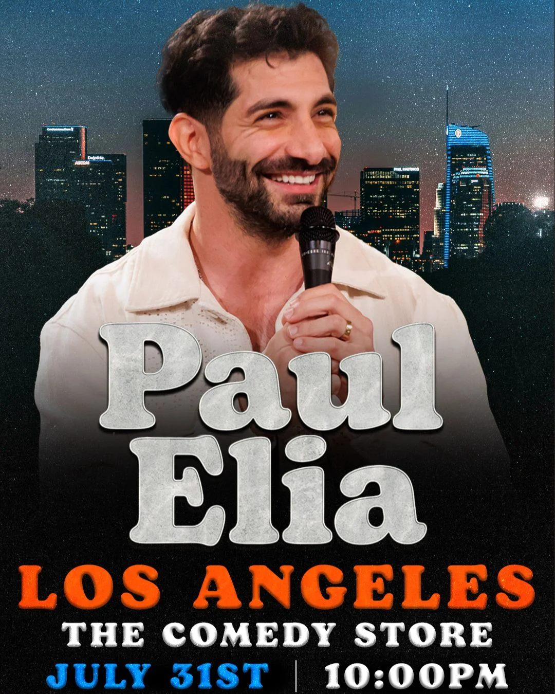 Poster for Paul Elia