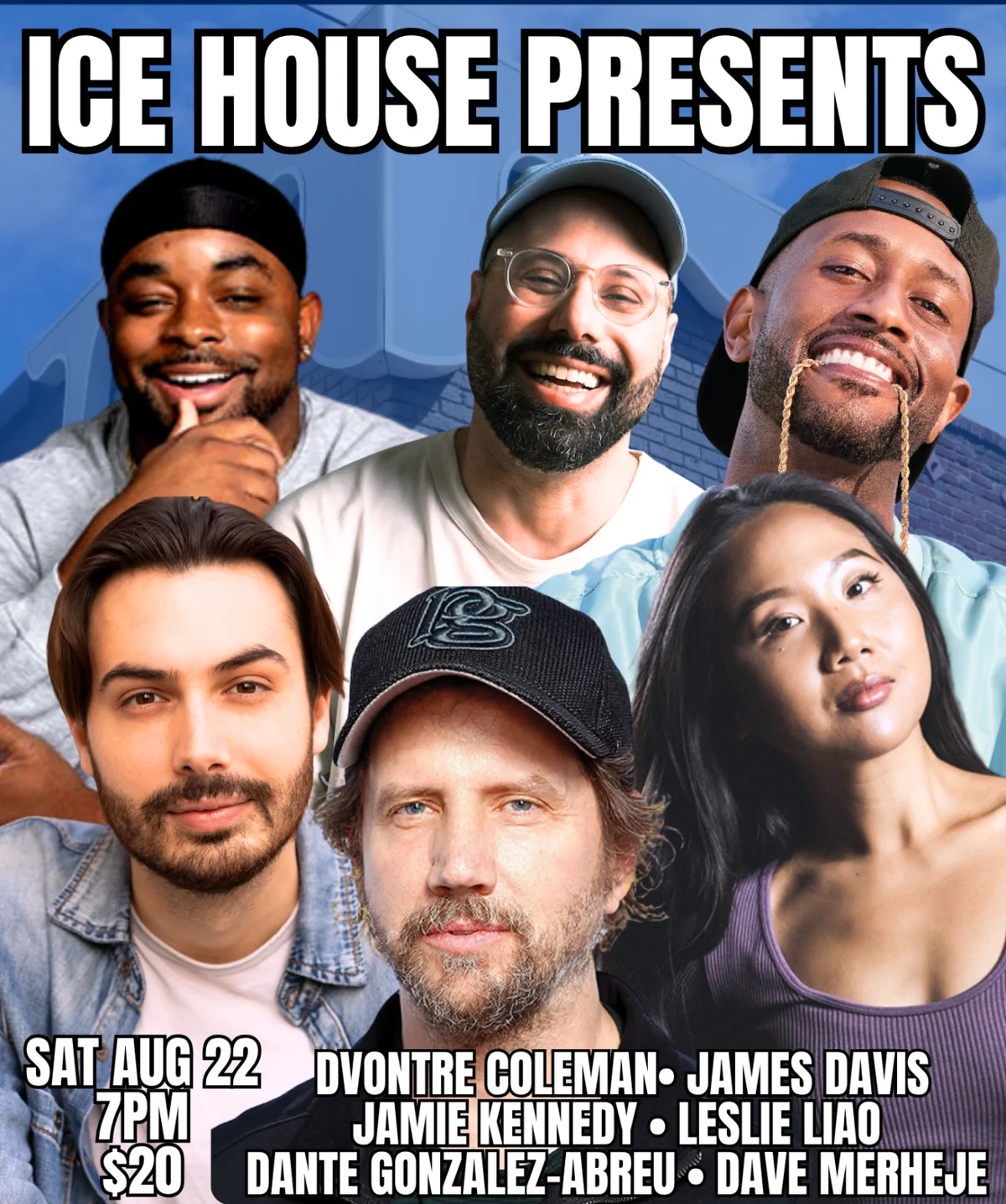 Poster for IHP: Leslie Liao, Jamie Kennedy, James Davis