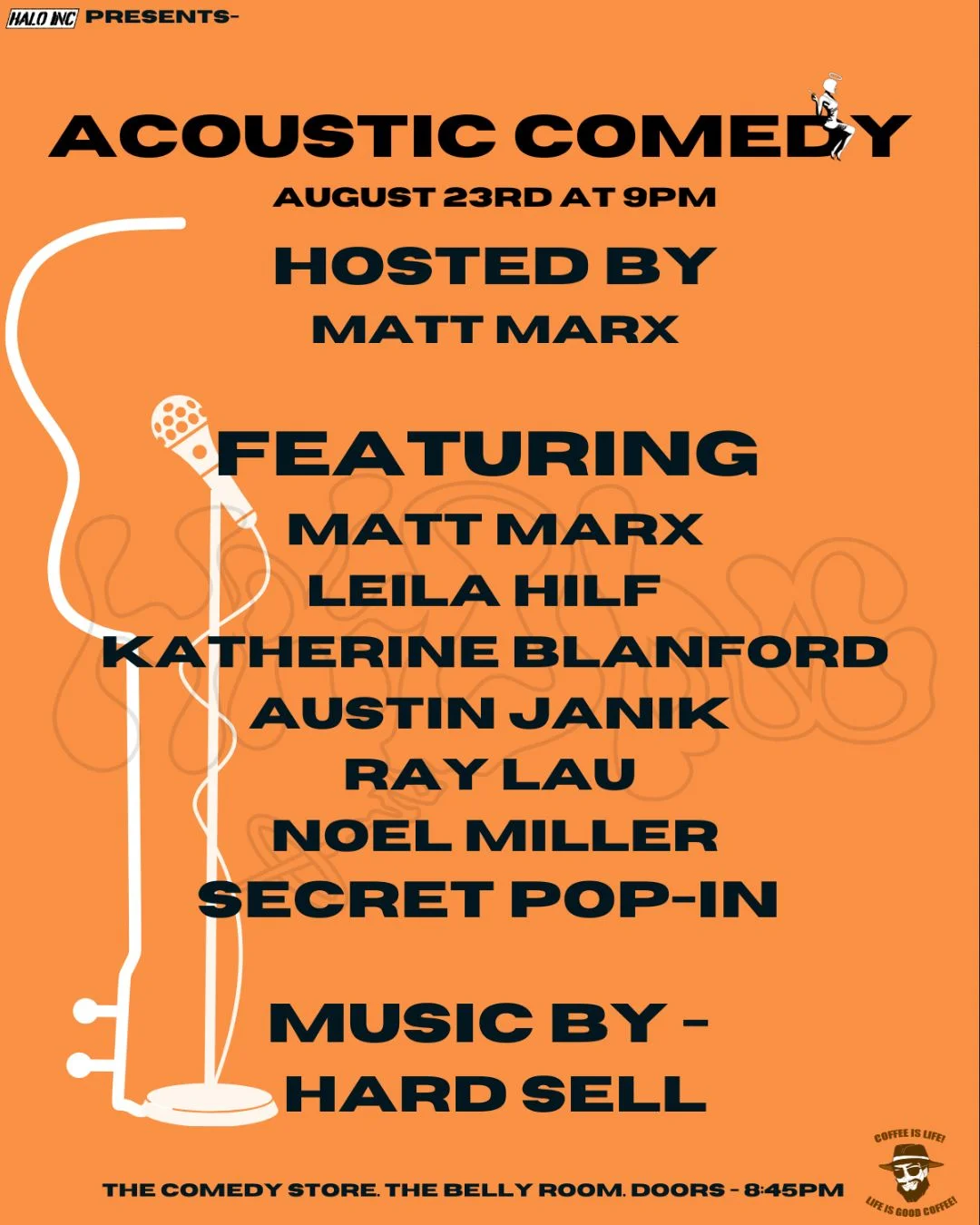 Poster for Acoustic Comedy