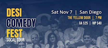Poster for Desi Comedy Fest