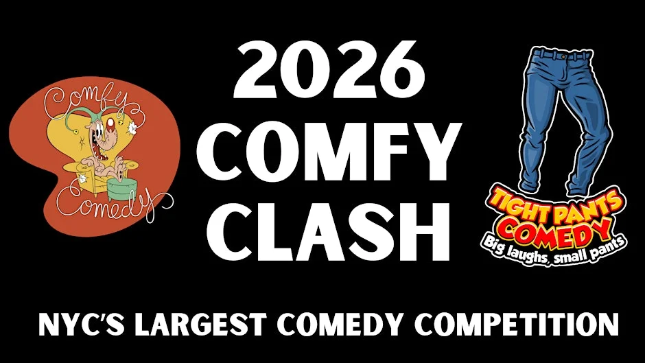 Poster for Comfy Clash Comedy Competition Show