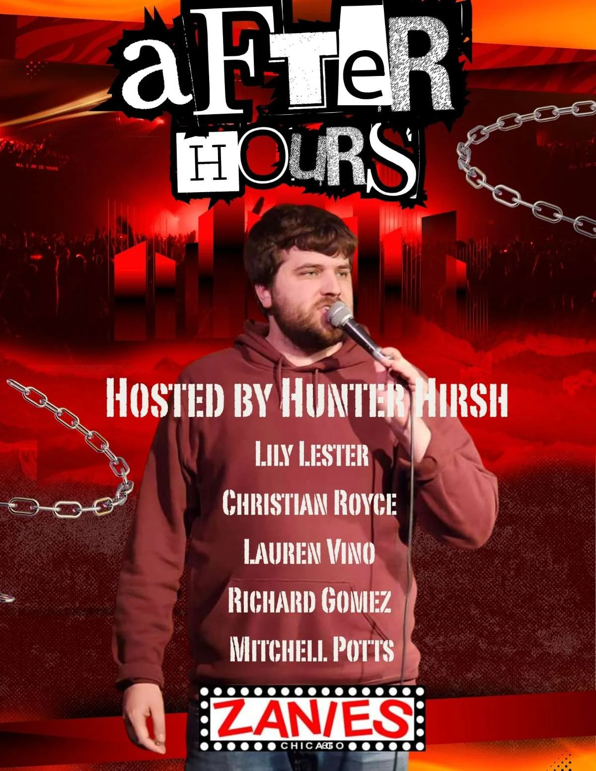 Poster for After Hours with Hunter Hirsh