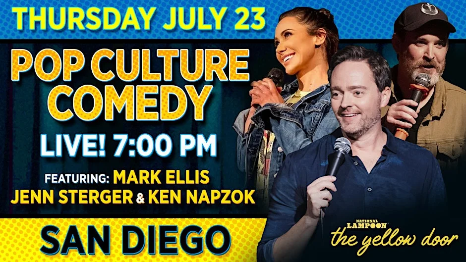 Poster for Mark Ellis & Jenn Sterger: Pop Culture Comedy