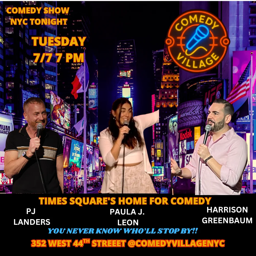 Poster for NYC Stand-Up | Tue, July 7th @7 PM