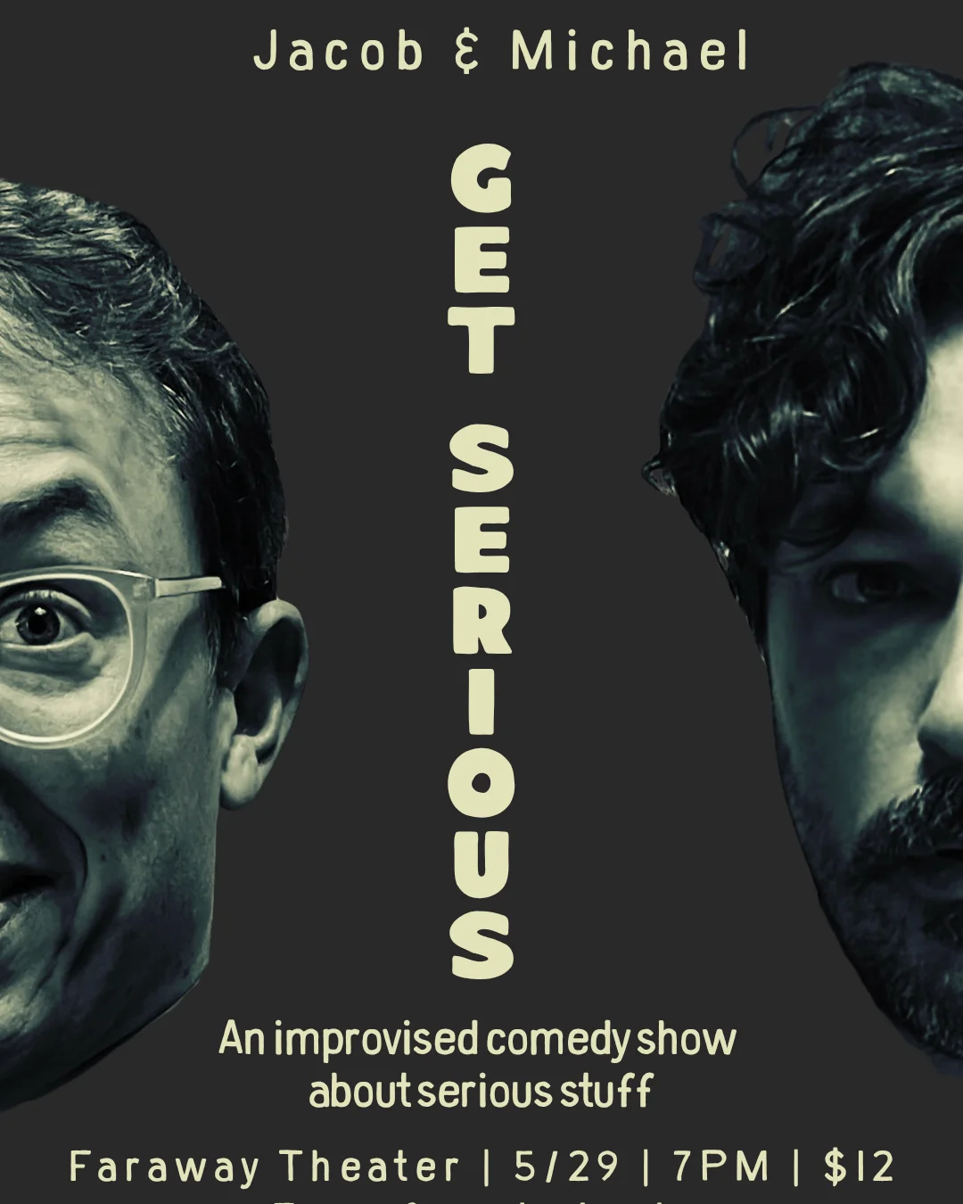 Poster for Jacob & Michael Get Serious