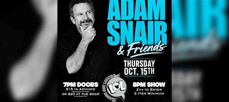 Poster for Adam Snair & Friends!