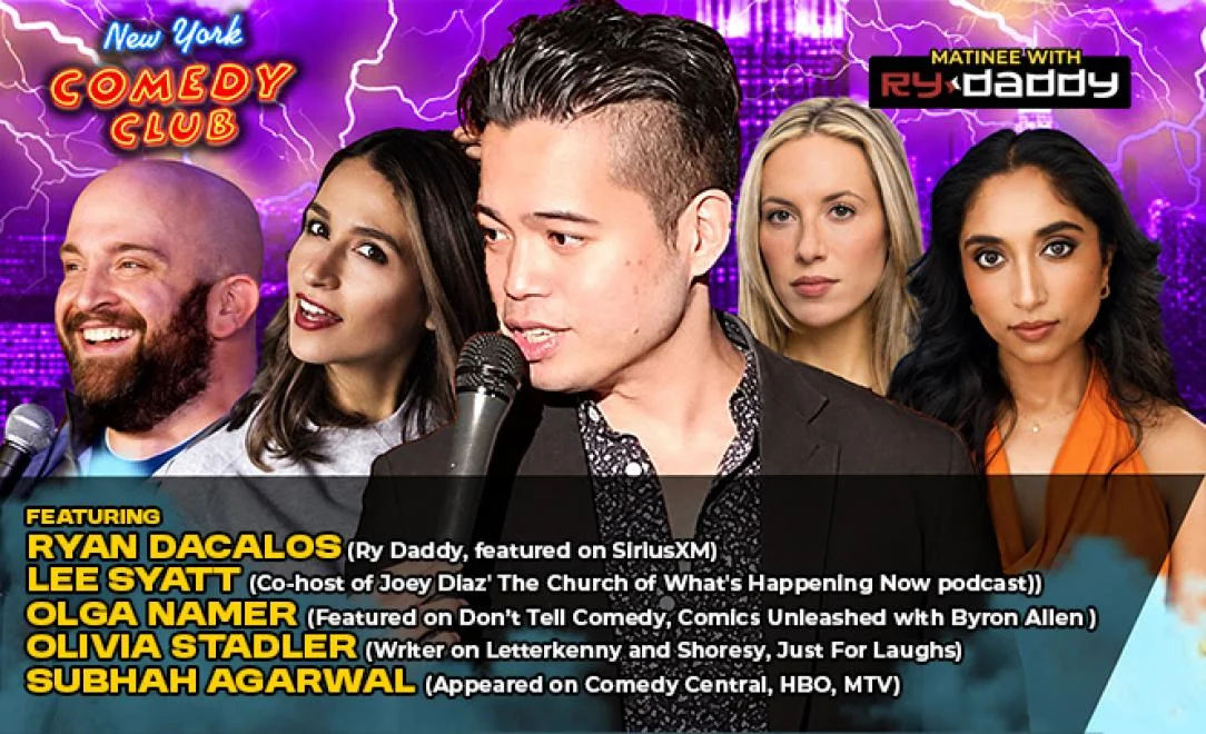 Poster for Matinee with Ry Daddy ft: Olivia Stadler, Subhah Agarwal, Olga Namer, Lee Syatt, Ryan Dacalos