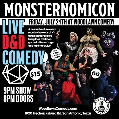 Poster for Monsternomicon: A Live D&D Comedy Spectacular