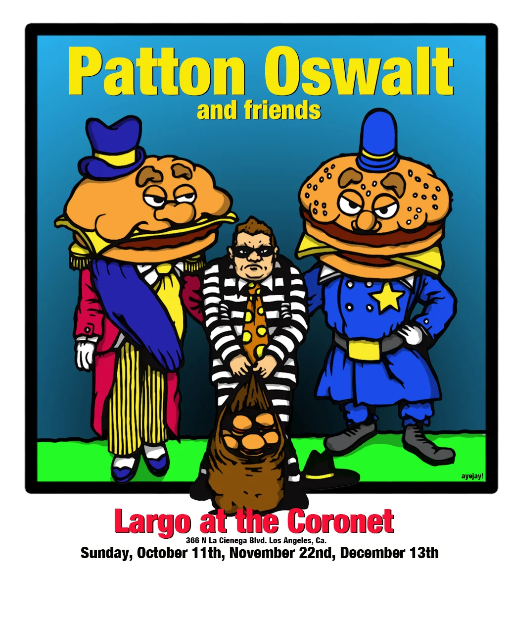 Poster for Patton Oswalt and Friends
