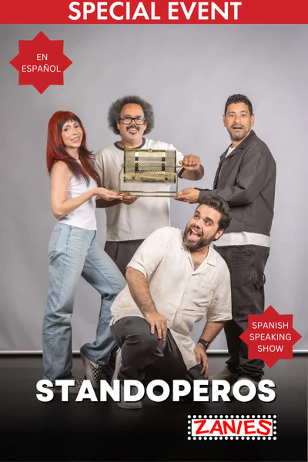 Poster for Standoperos – La Tómbola- Special Event
