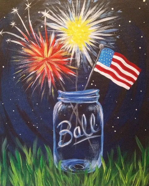 Poster for Paint & Sip at Comedy Cabin