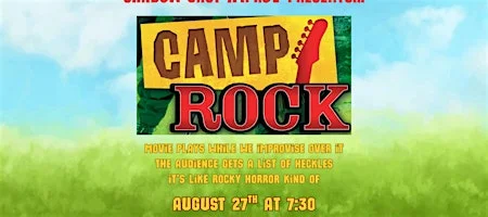 Poster for Camp Rock: An Unofficial Shadow Casting Parody/Watch Party