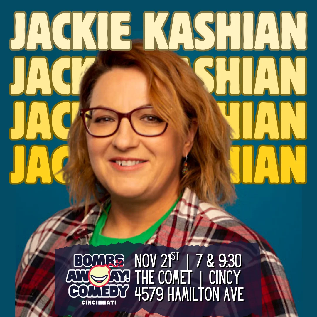 Poster for Jackie Kashian