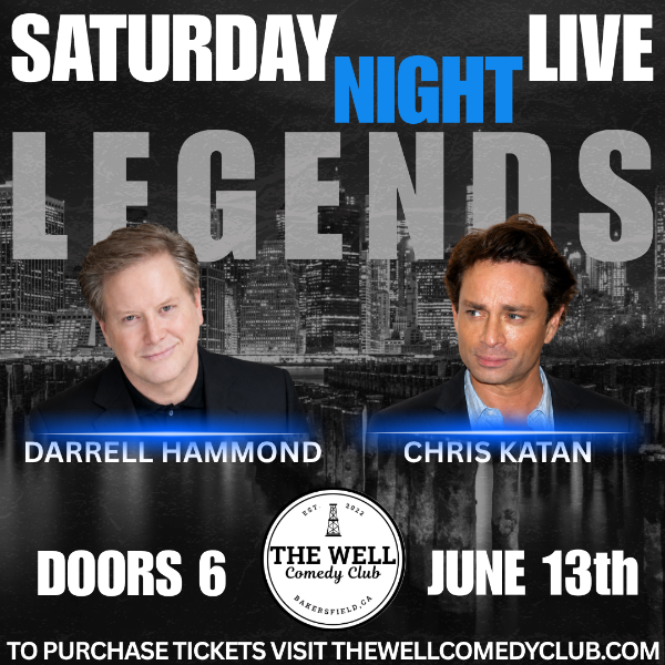 Poster for SNL Legends Darrell Hammond & Chris Katan