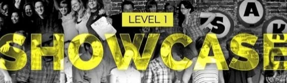 Poster for Level 1 & 2 Showcase