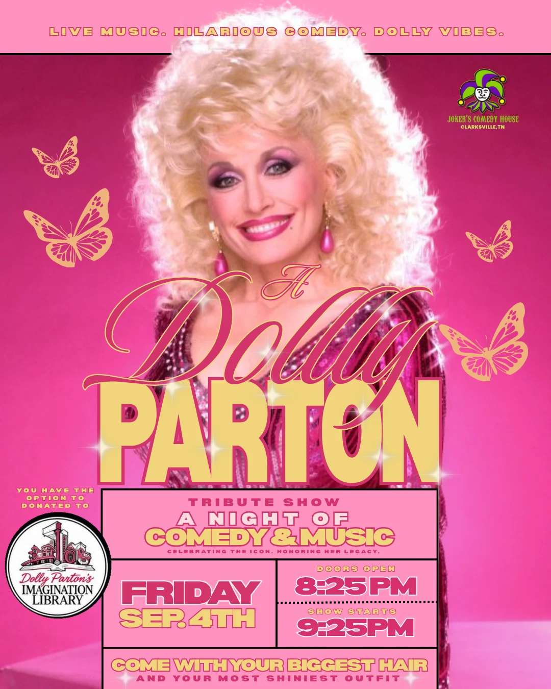 Poster for DOLLY PARTON TRIBUTE SHOW