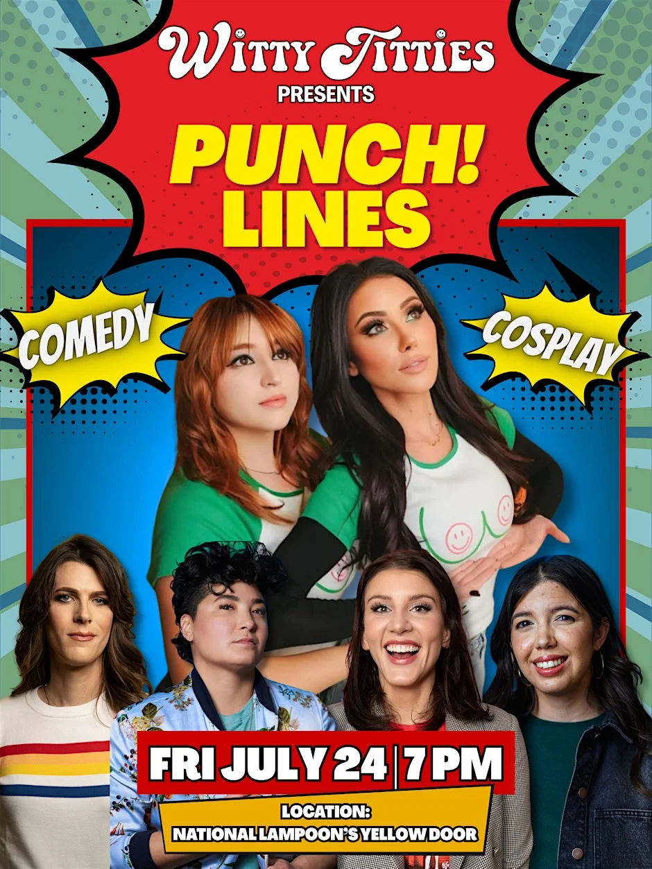 Poster for Witty Titties Takes Comic-Con w/ Genesis Sol & Jenn Sterger