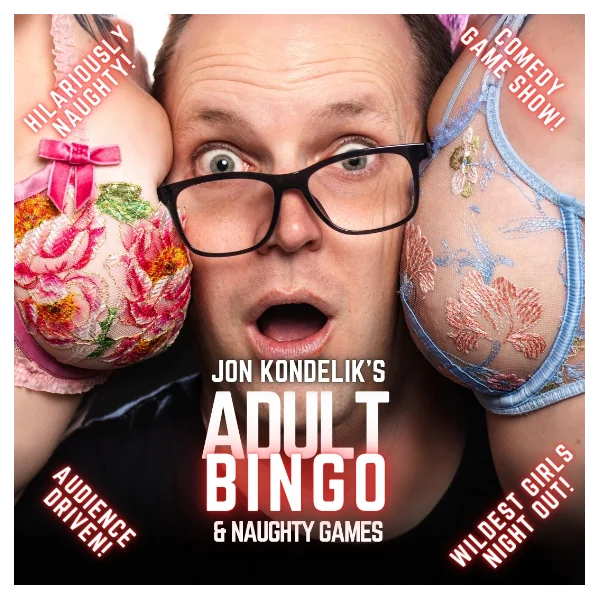 Poster for Jon Kondelik's Adult Bingo!