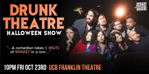 Poster for Drunk Theatre: Halloween Show