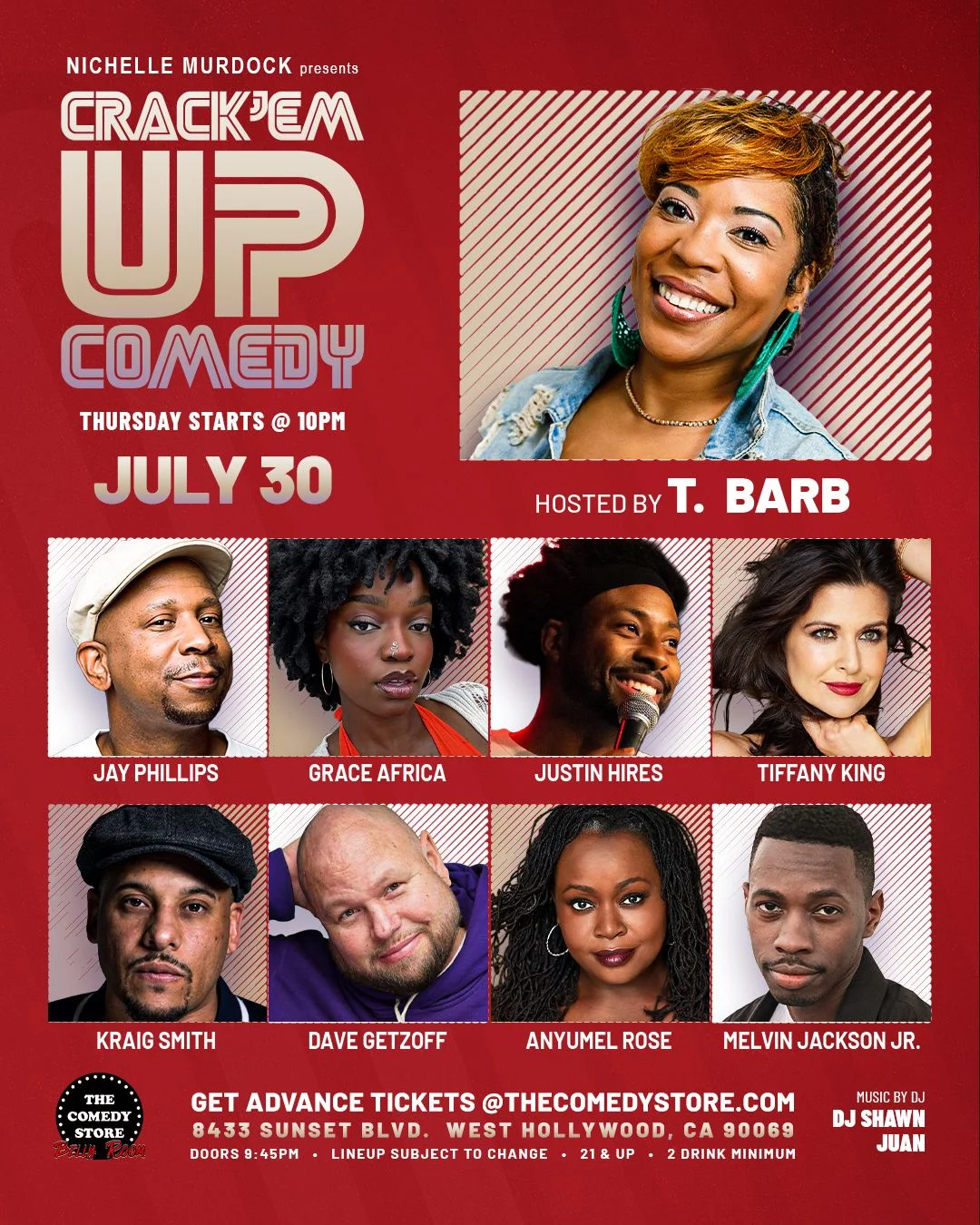 Poster for Crack'Em Up Thursdays