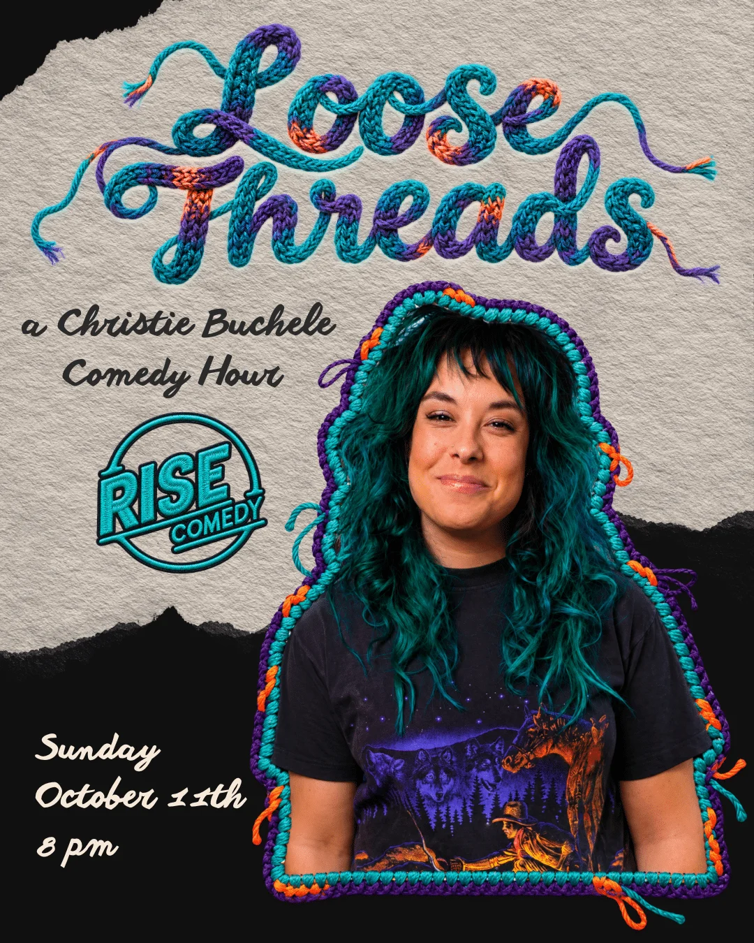 Poster for Christie Buchele: Loose Threads