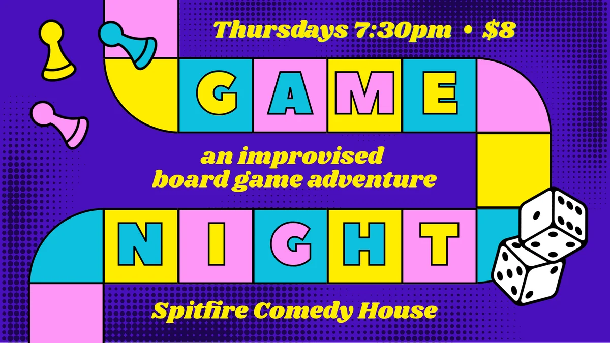 Poster for Game Night: An Improvised Board Game Adventure