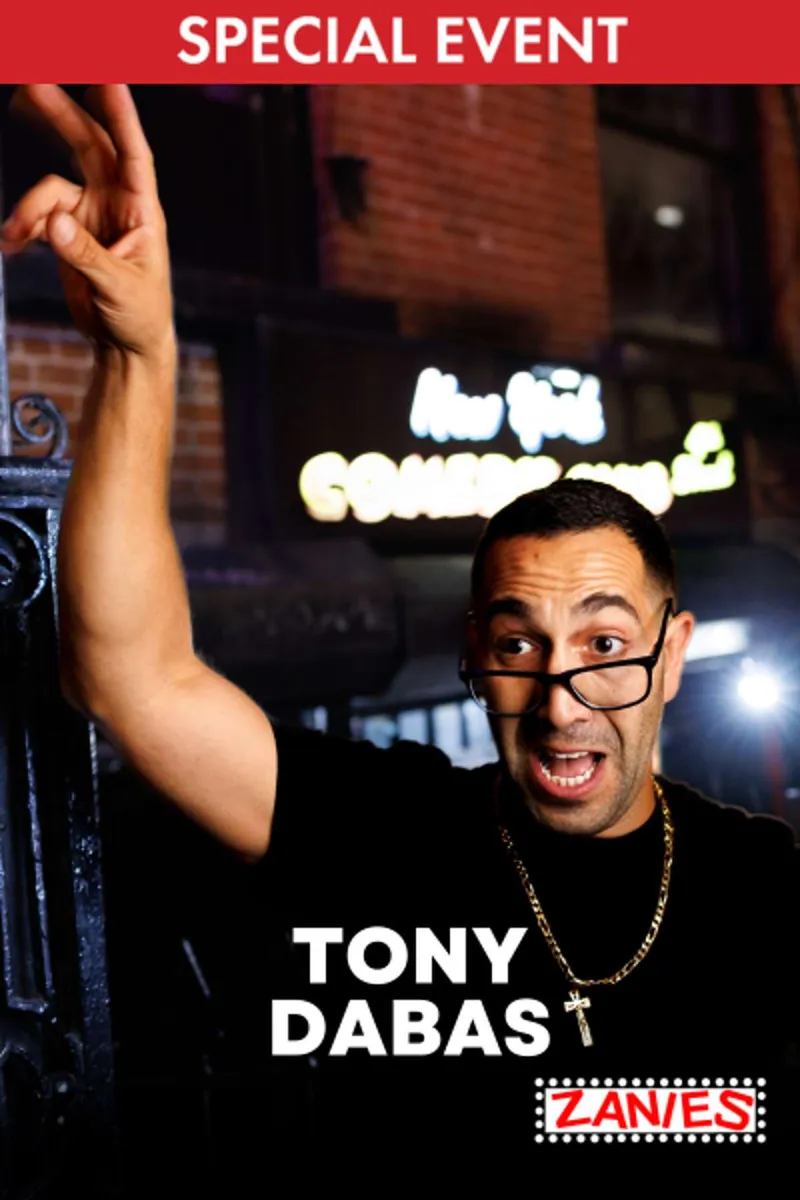 Poster for Tony Dabas **Special Event**