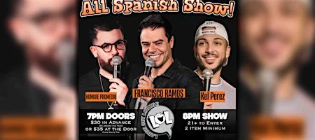Poster for All Spanish Show with Kel Perez!