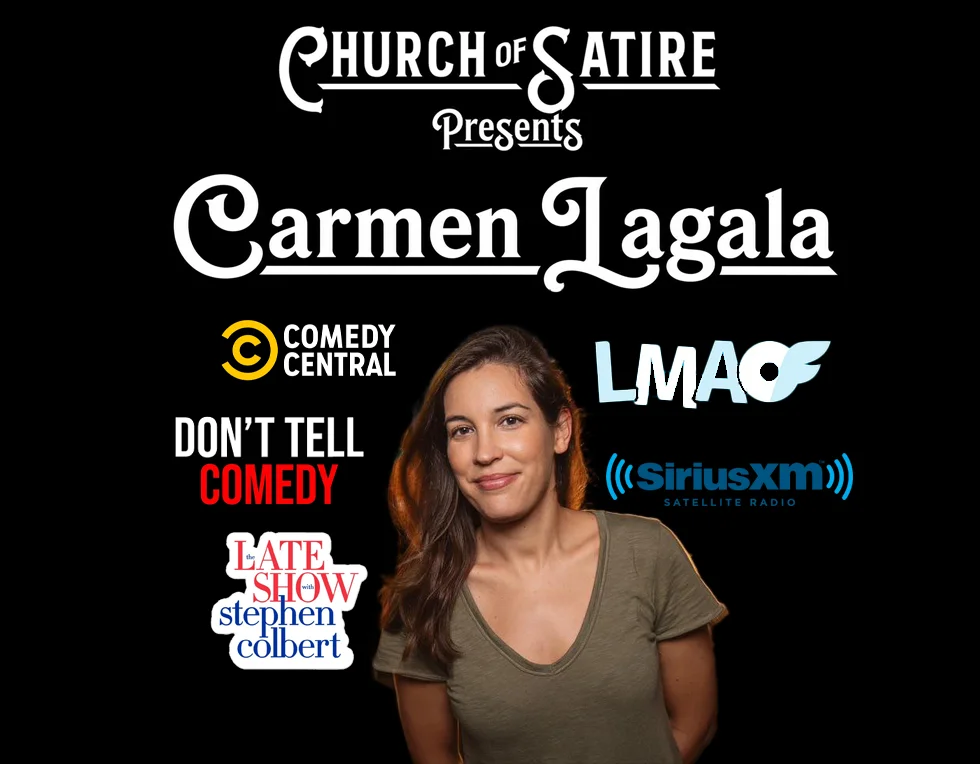 Poster for Church of Satire Presents: Carmen Lagala