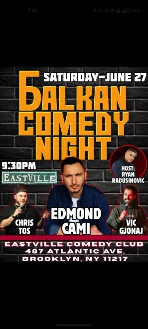 Poster for Balkan Comedy Night