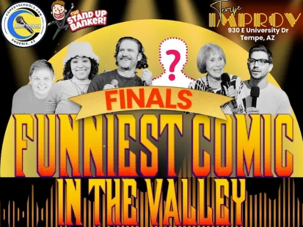 Poster for Funniest Comic In The Valley: THE FINALS