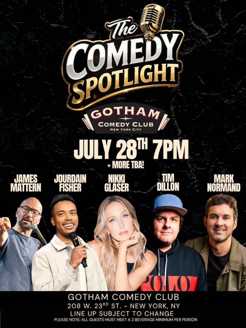 Poster for Comedy Spotlight w/ Nikki Glaser, Tim Dillon