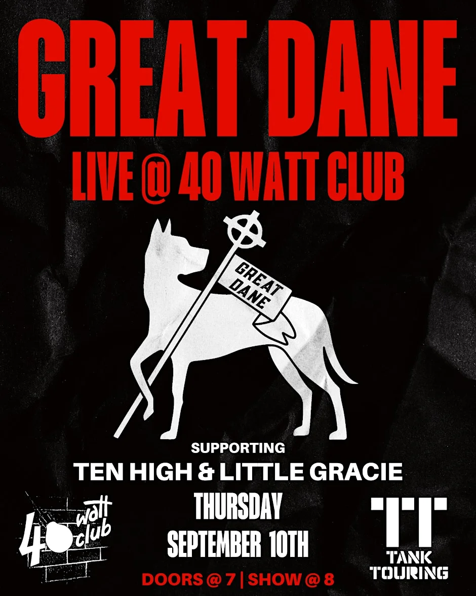 Poster for GREAT DANE – LITTLE GRACIE – TEN HIGH