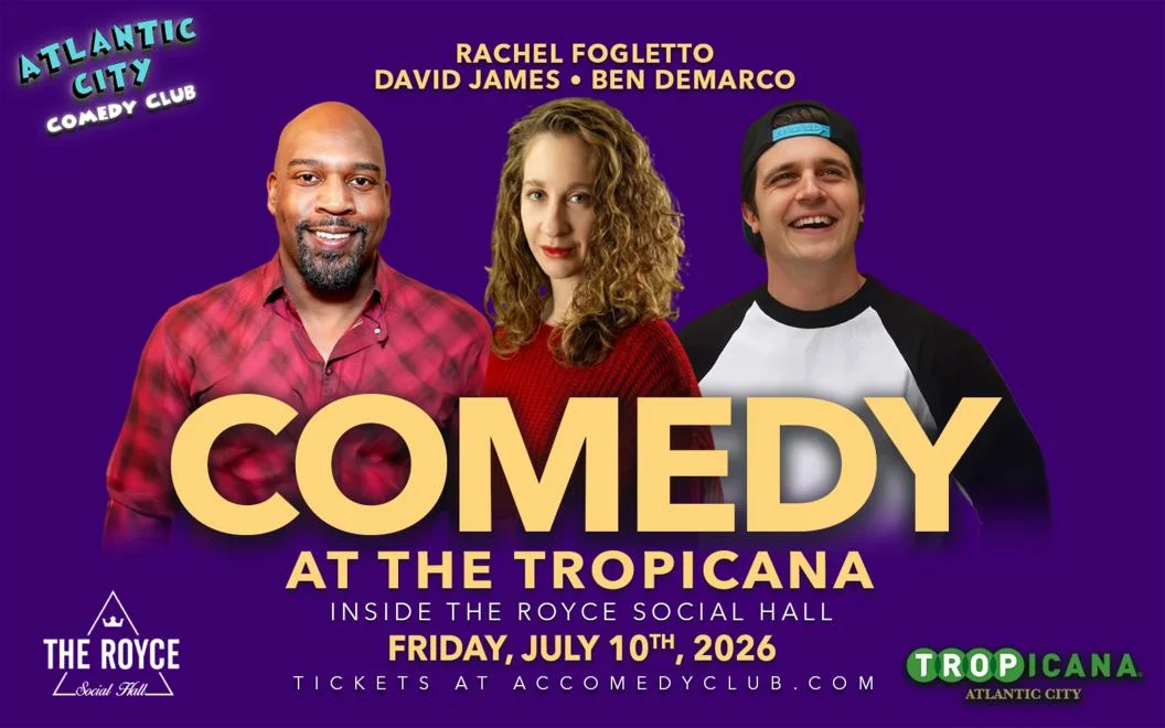Poster for David James, Ben DeMarco, Rachel Fogletto