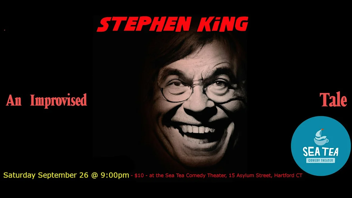 Poster for An Improvised Stephen King Tale - Horror Improv Comedy