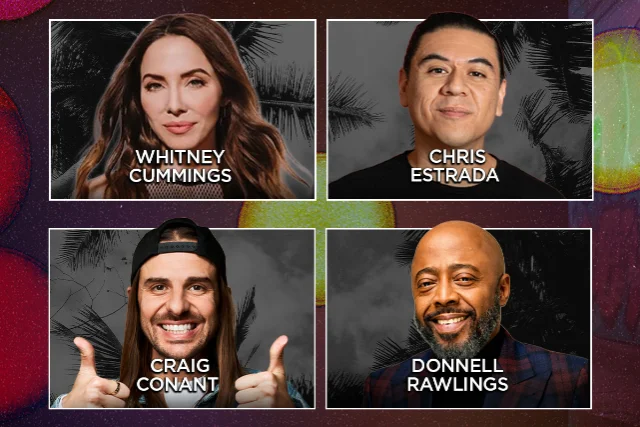 Poster for Tonight at the Improv ft. Whitney Cummings, Donnell Rawlings, Craig Conant, Chris Estrada, Kirk Fox, Josh Ocean Thomas, Eric Freedman, and More TBA