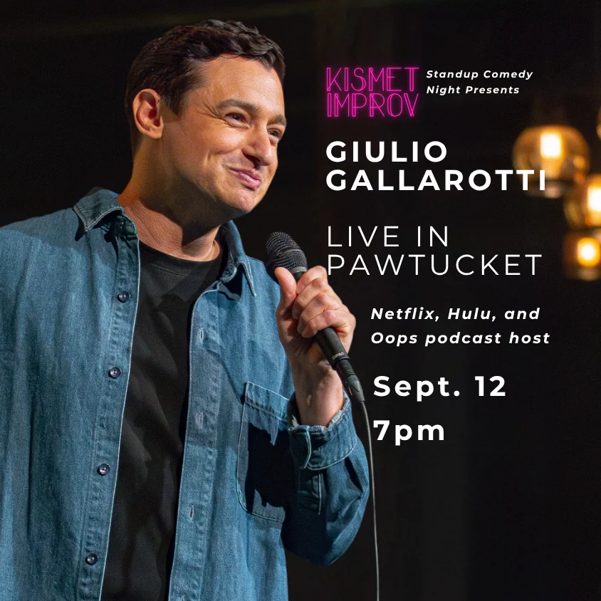 Poster for GIULIO GALLAROTTI: LIVE IN PAWTUCKET