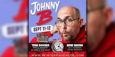 Poster for Johnny B from 102.5 The Bone!