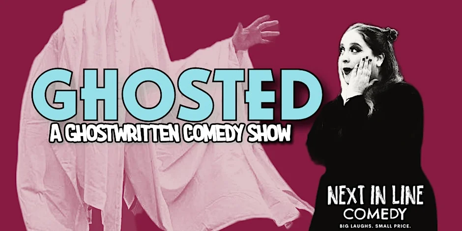Poster for Ghosted: A ghost-written comedy show