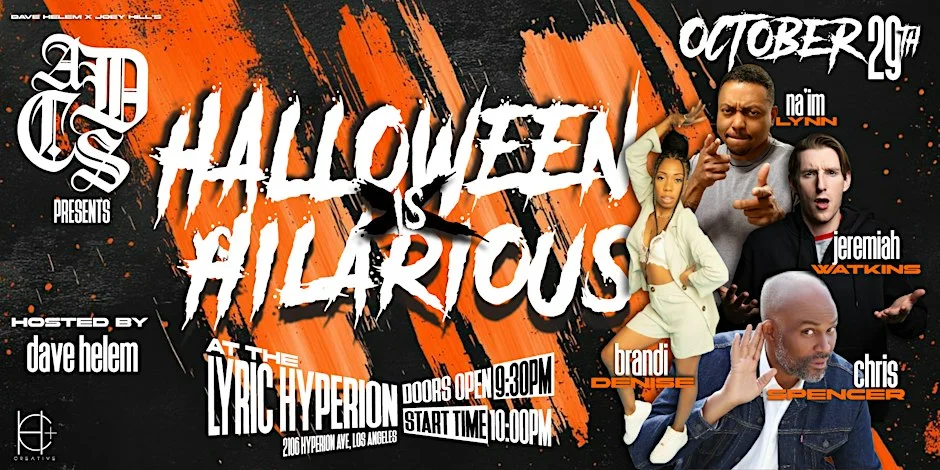 Poster for A Dope Comedy Show Presents Halloween is Hilarious