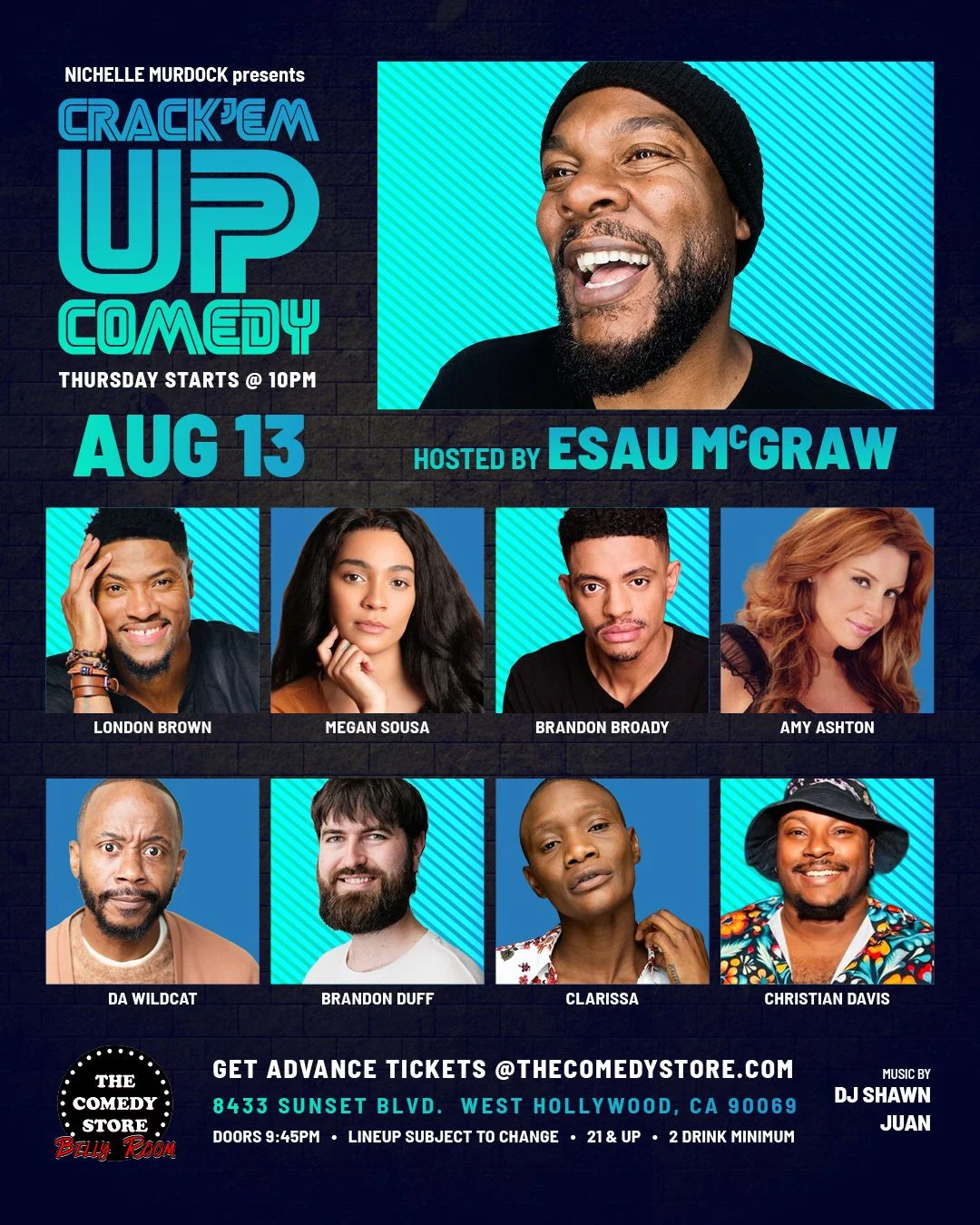 Poster for Crack'Em Up Thursdays