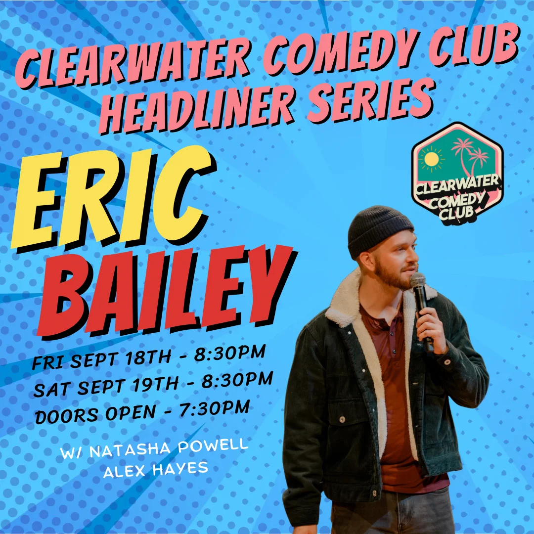 Poster for Headliner Eric Bailey