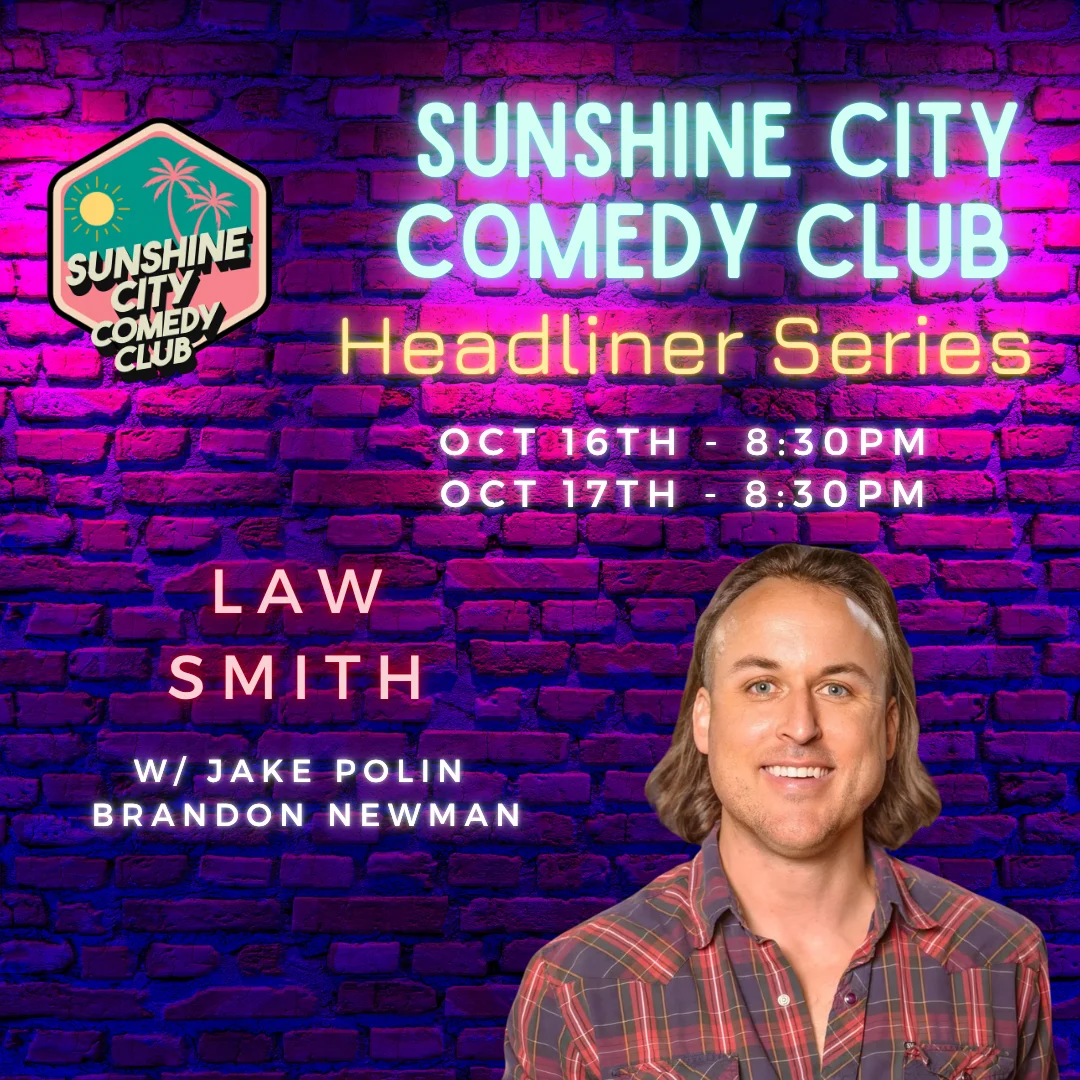 Poster for Headliner Law Smith