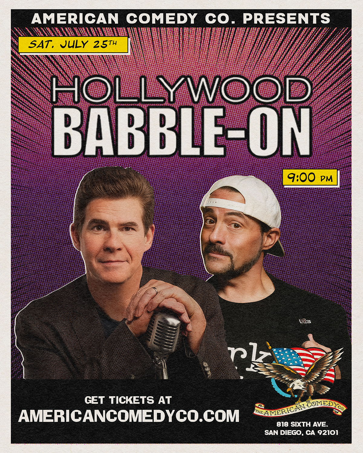 Poster for Hollywood Babble On with Kevin Smith