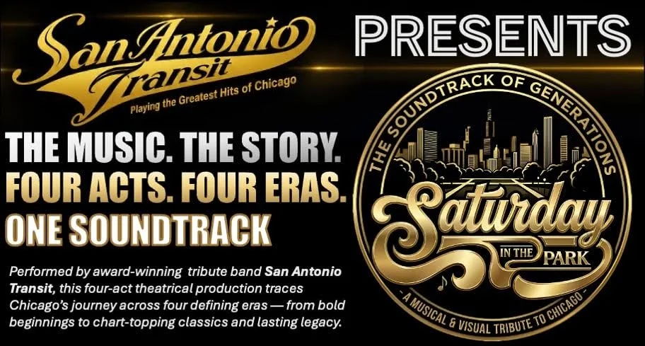 Poster for San Antonio Transit: A Tribute to Chicago!
